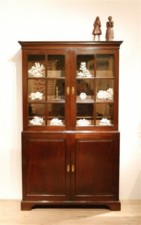 A George II Period Mahogany Bookcase.