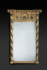 A late George III Period Giltwood Pier Glass