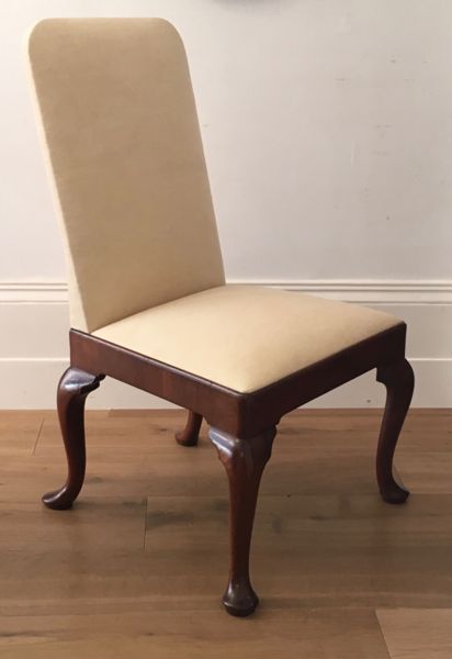 18th Century Walnut Cabriole Leg Side Chair